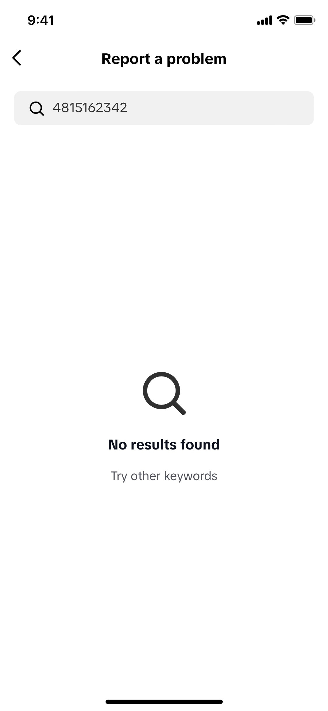 TikTok iOS screen 725