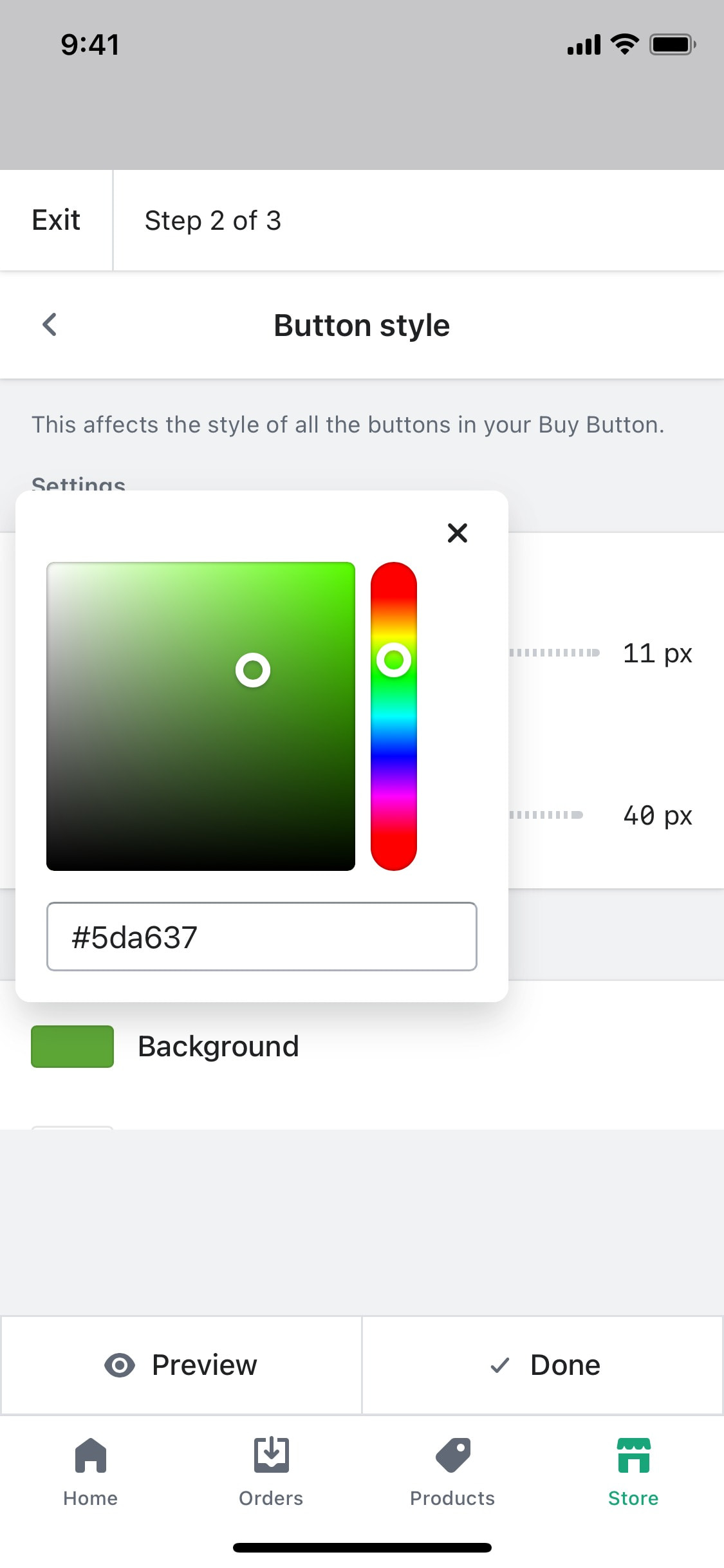 Shopify iOS screen 293