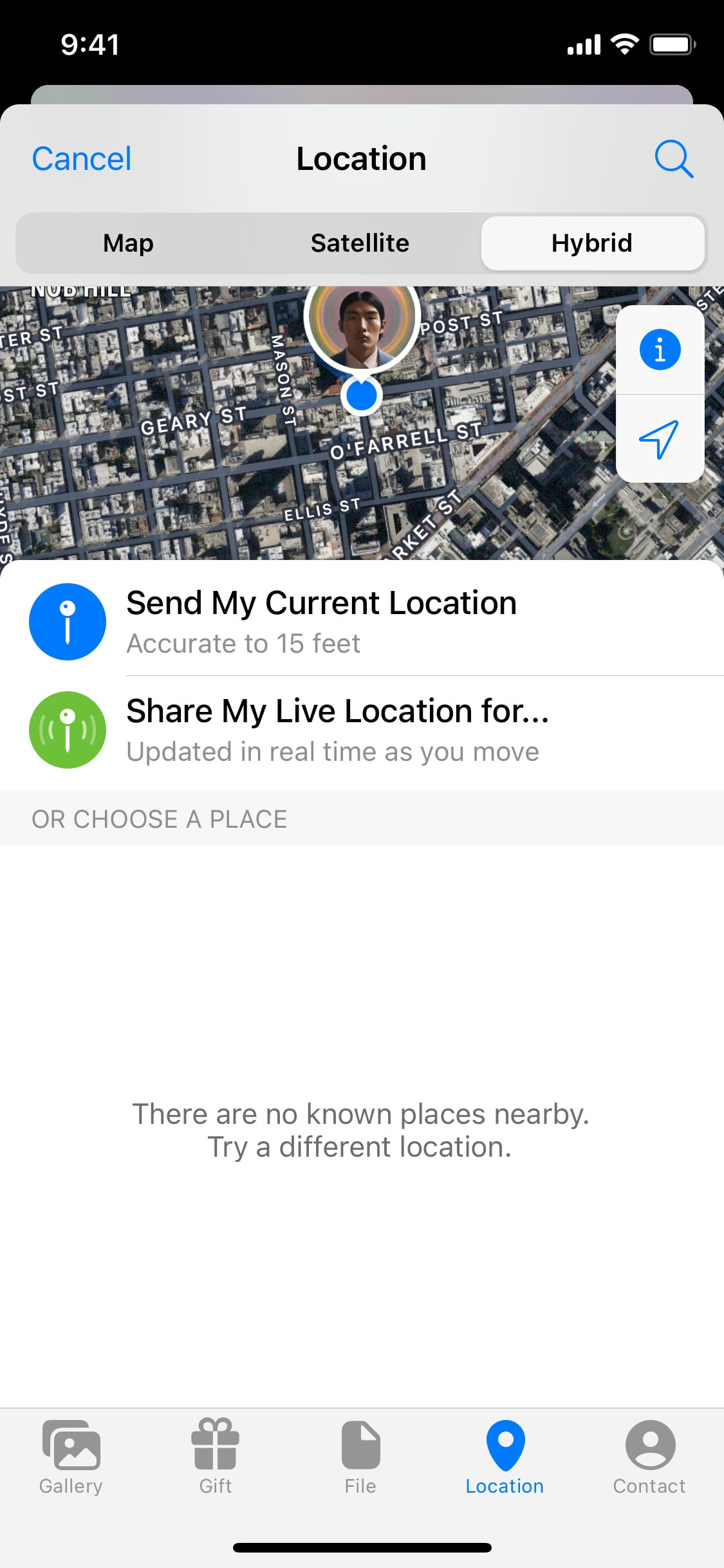 Telegram iOS screen 328