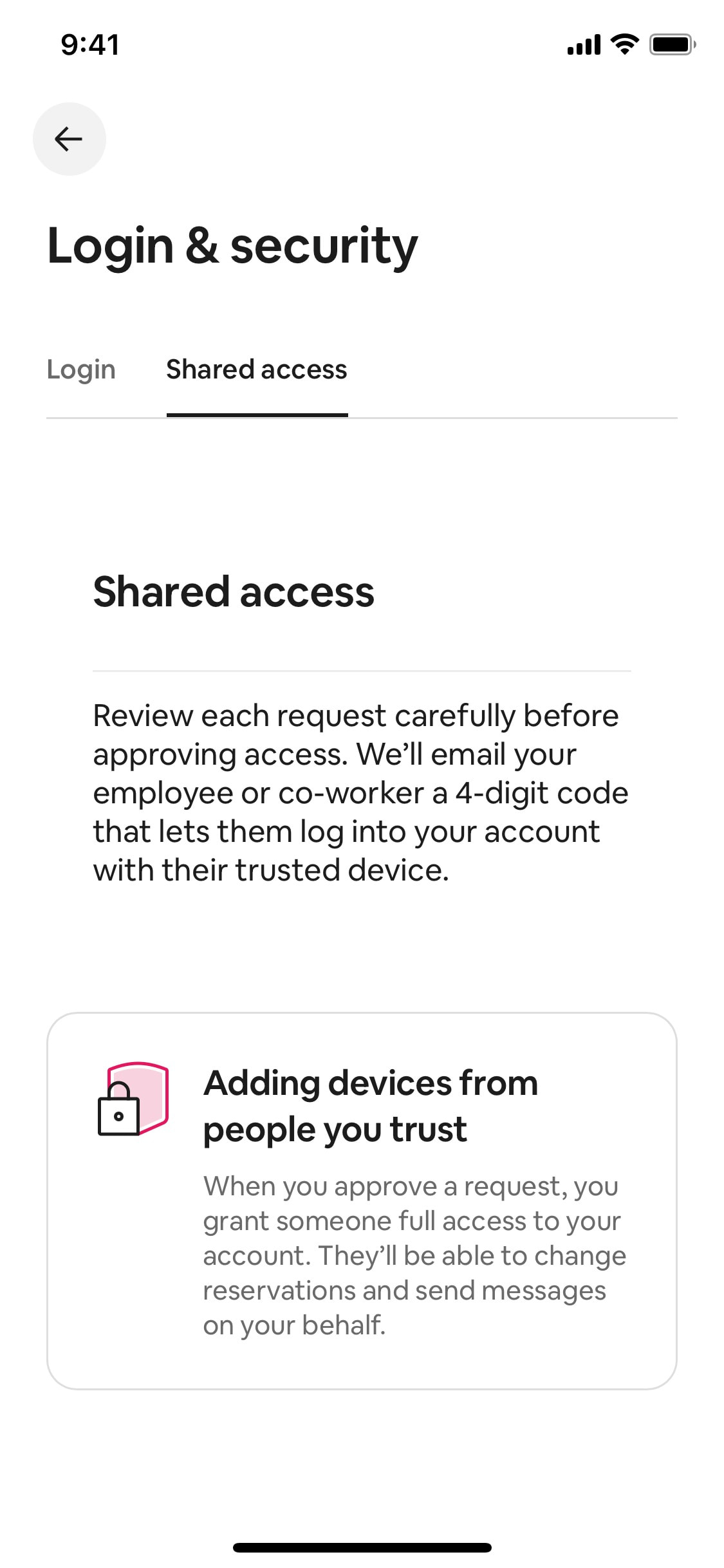 Airbnb iOS screen 445
