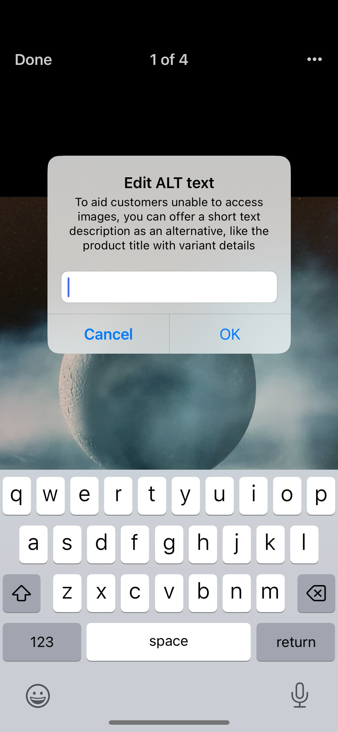 Shopify iOS screen 157