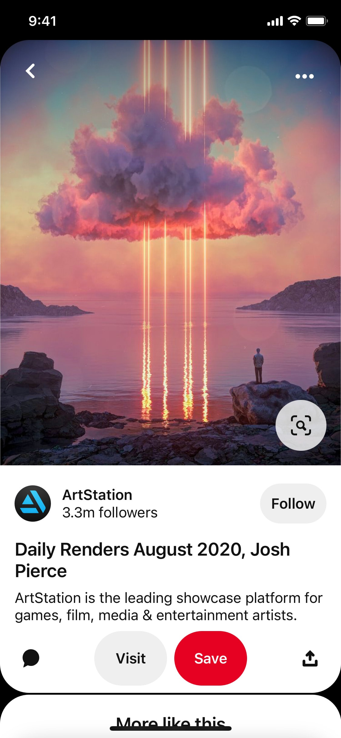 Pinterest iOS screen 197
