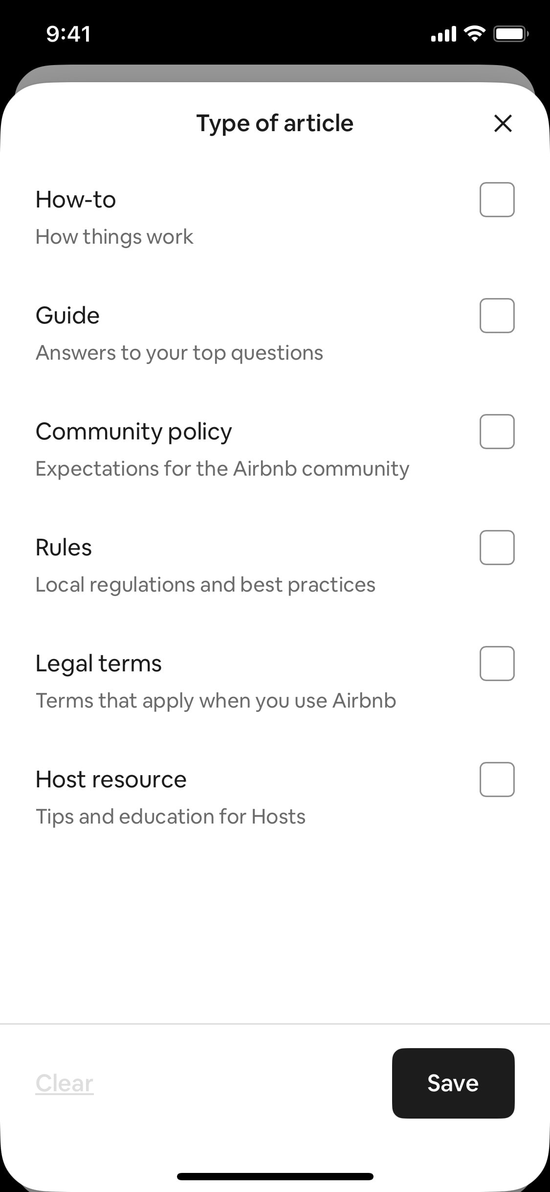 Airbnb iOS screen 99