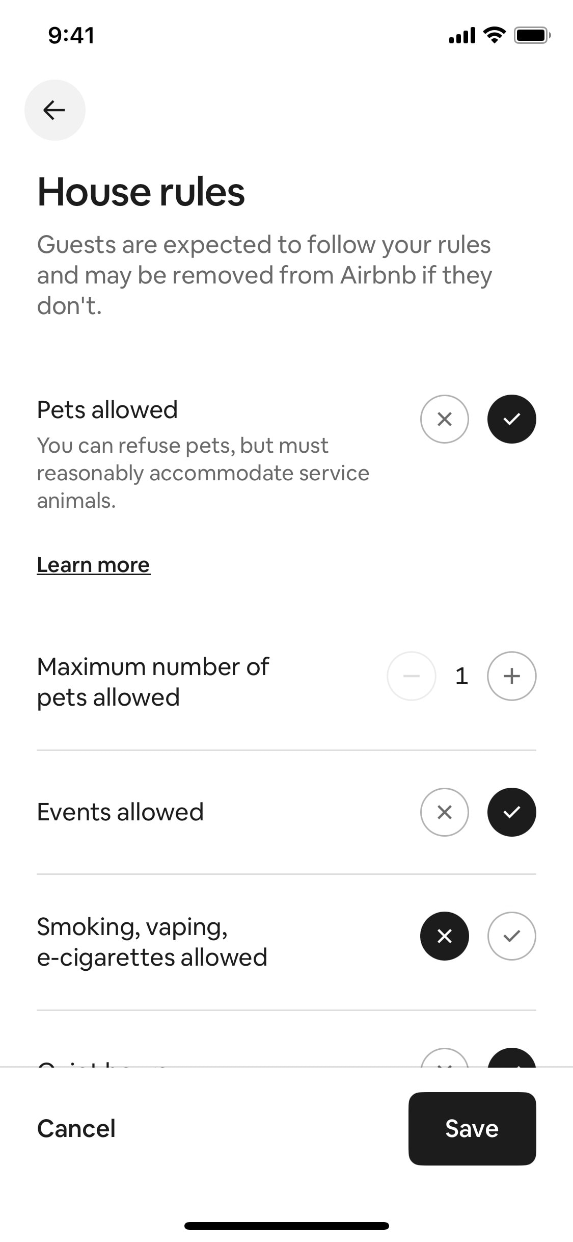 Airbnb iOS screen 181