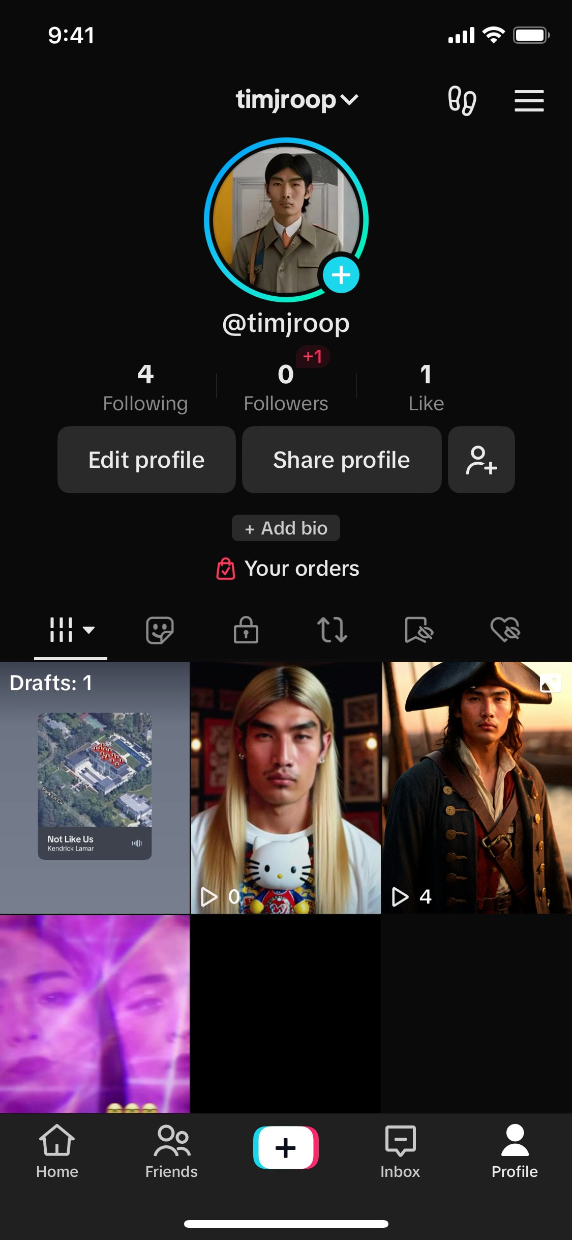 TikTok iOS screen 348