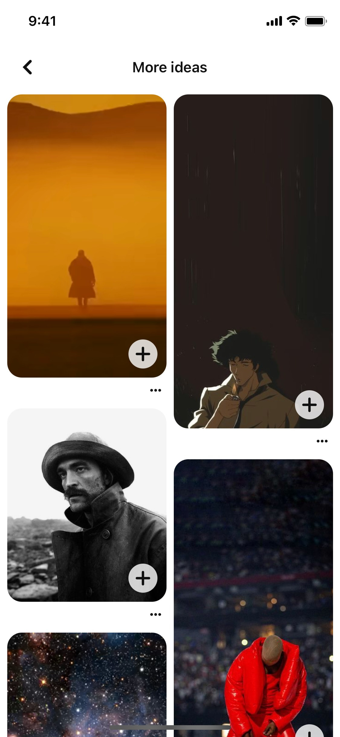 Pinterest iOS screen 304