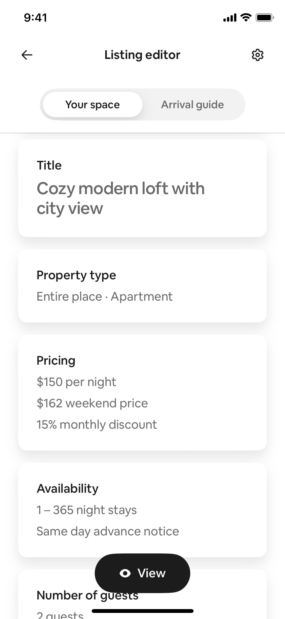 Airbnb iOS screen 347