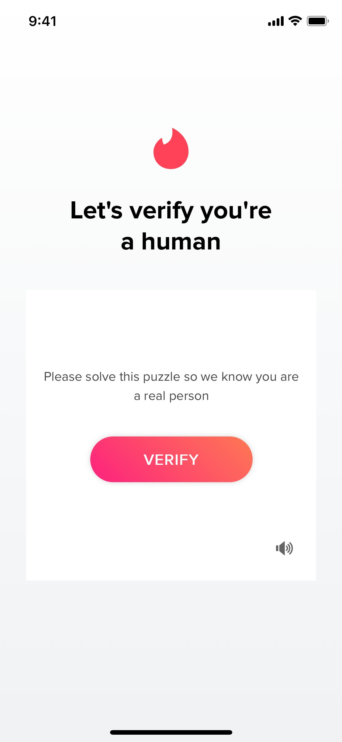 Tinder iOS screen 9