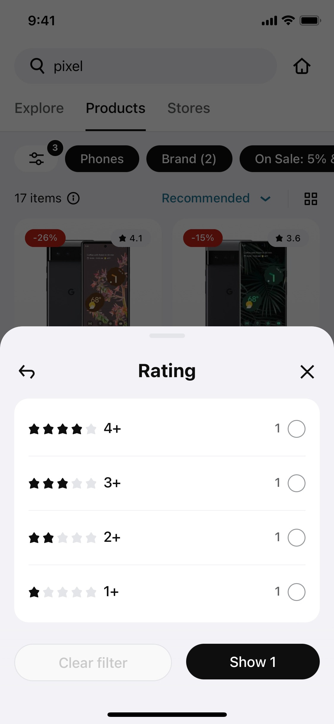Klarna iOS screen 436