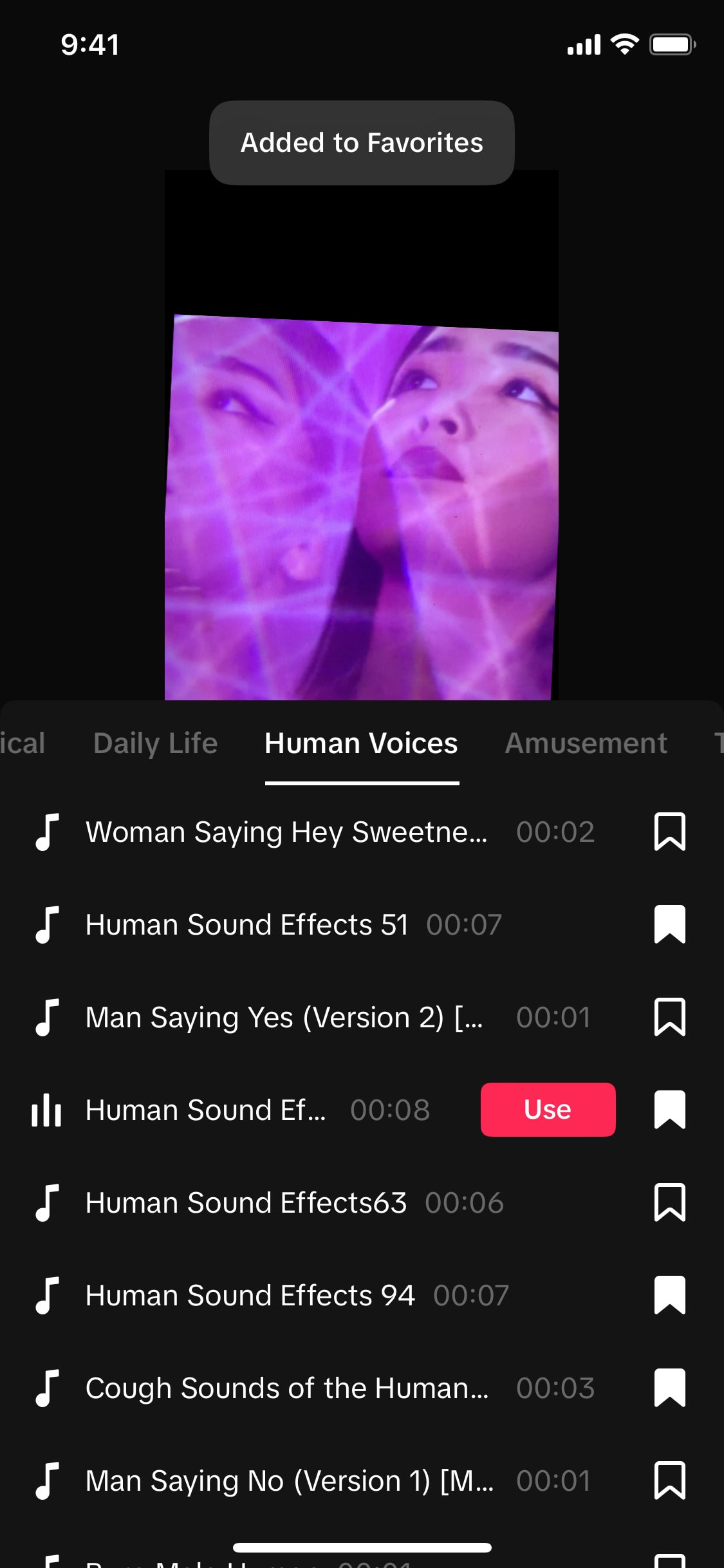 TikTok iOS screen 792