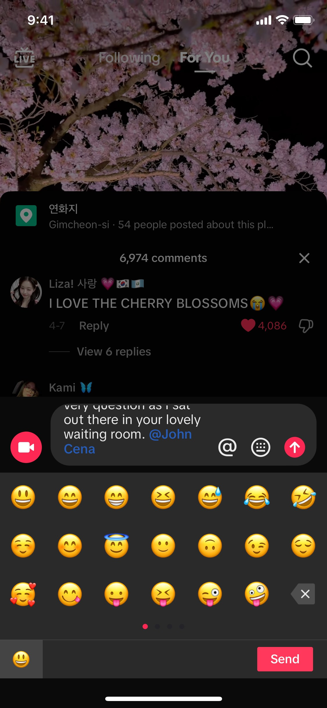 TikTok iOS screen 148