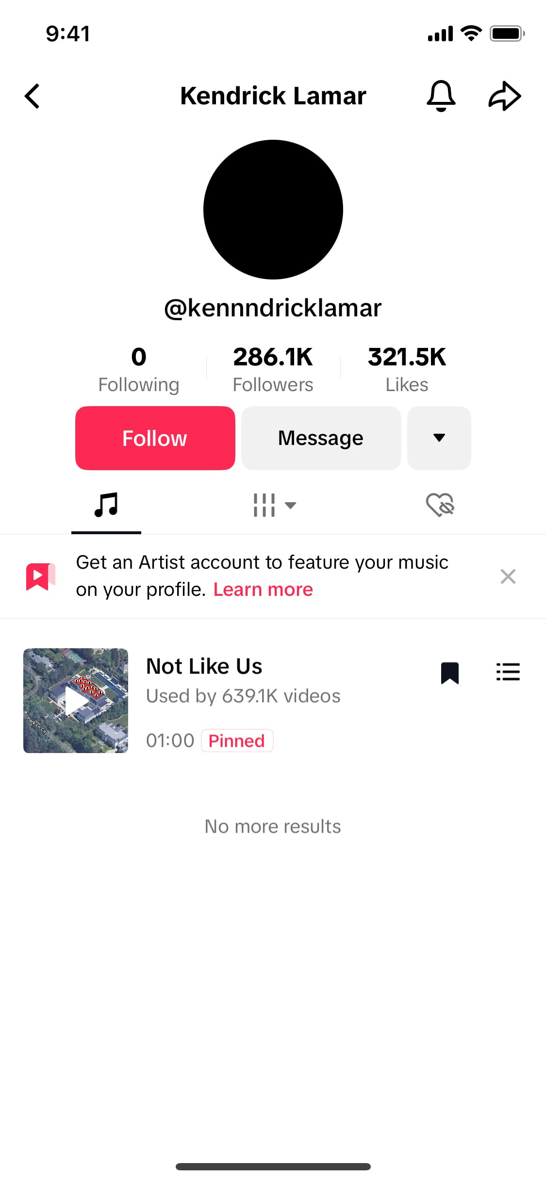 TikTok iOS screen 684