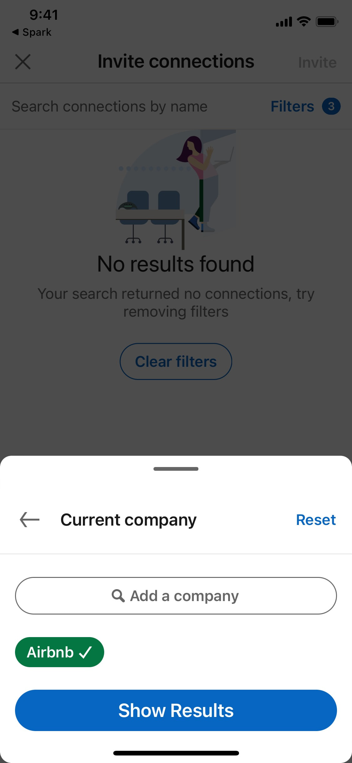 LinkedIn iOS screen 18