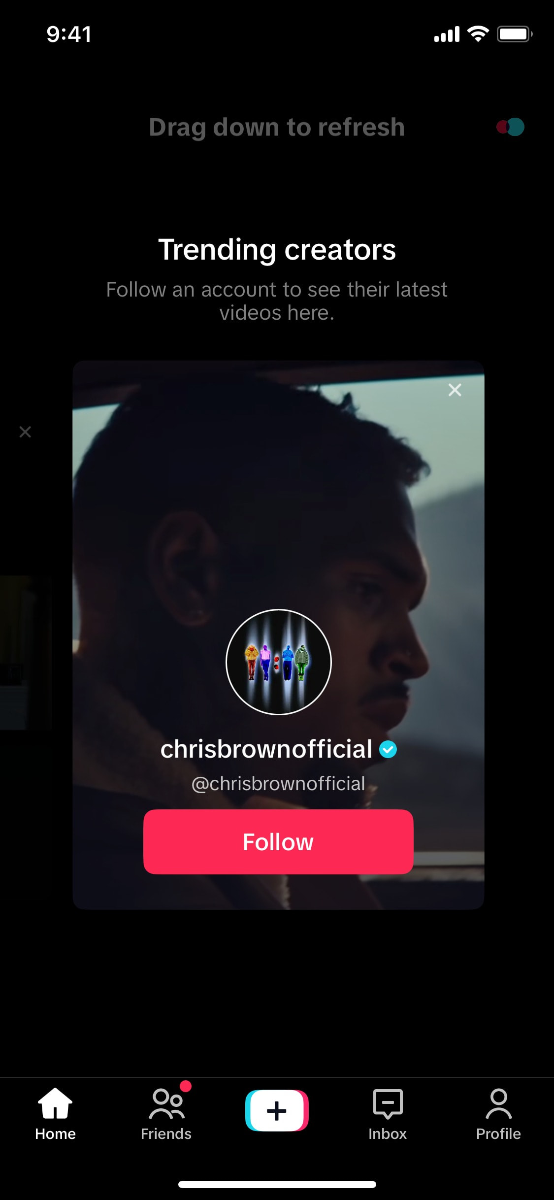 TikTok iOS screen 641