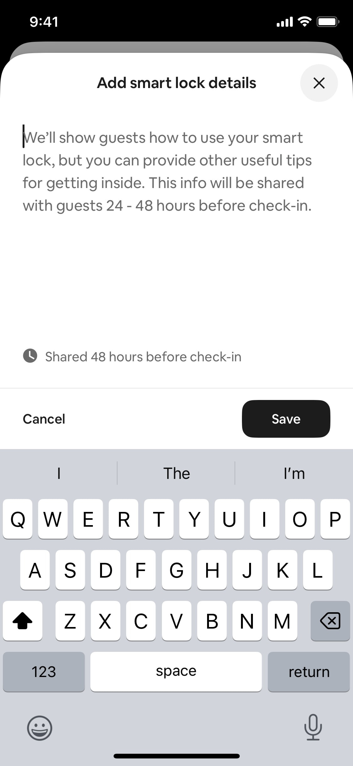 Airbnb iOS screen 452