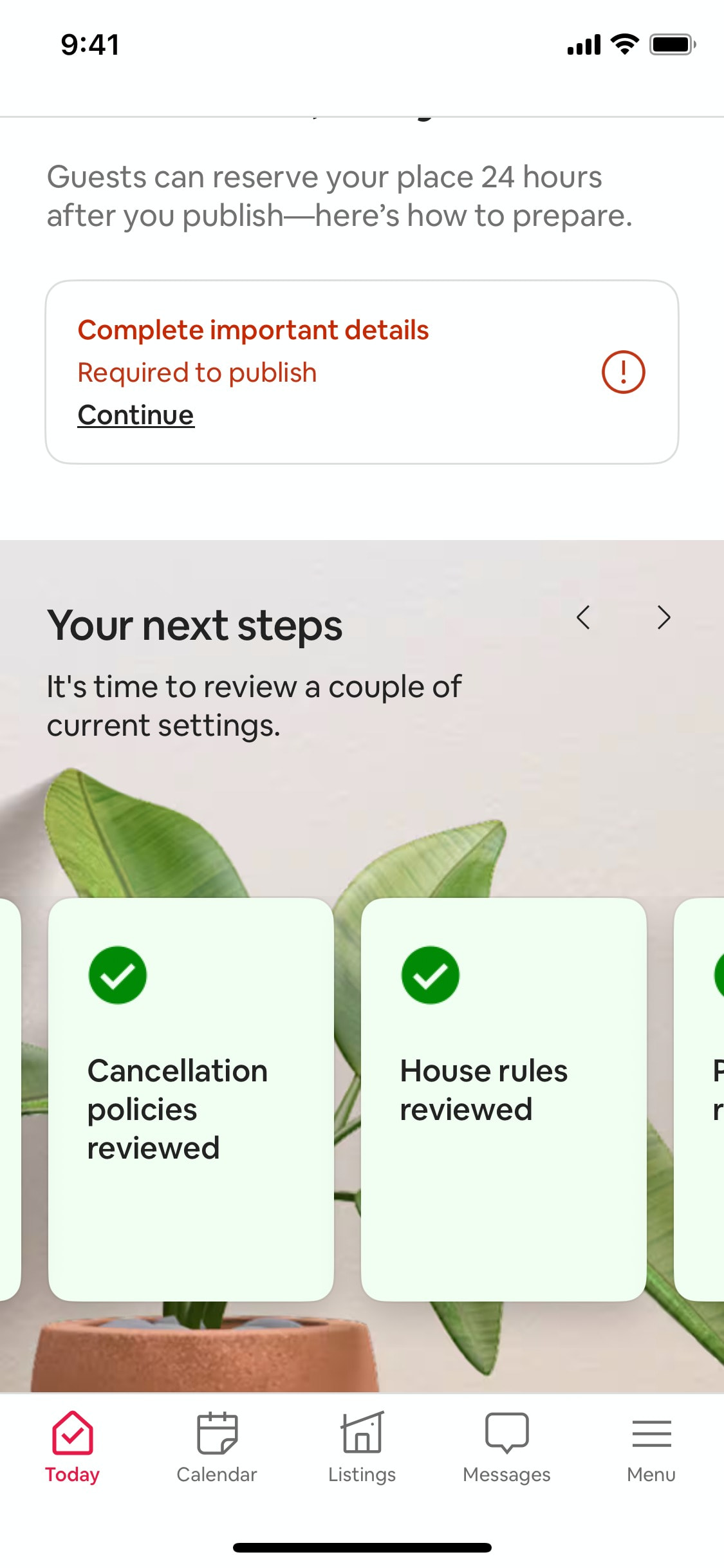 Airbnb iOS screen 73