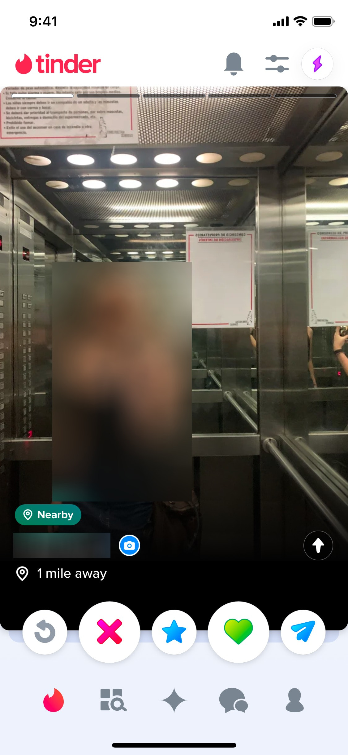 Tinder iOS screen 32