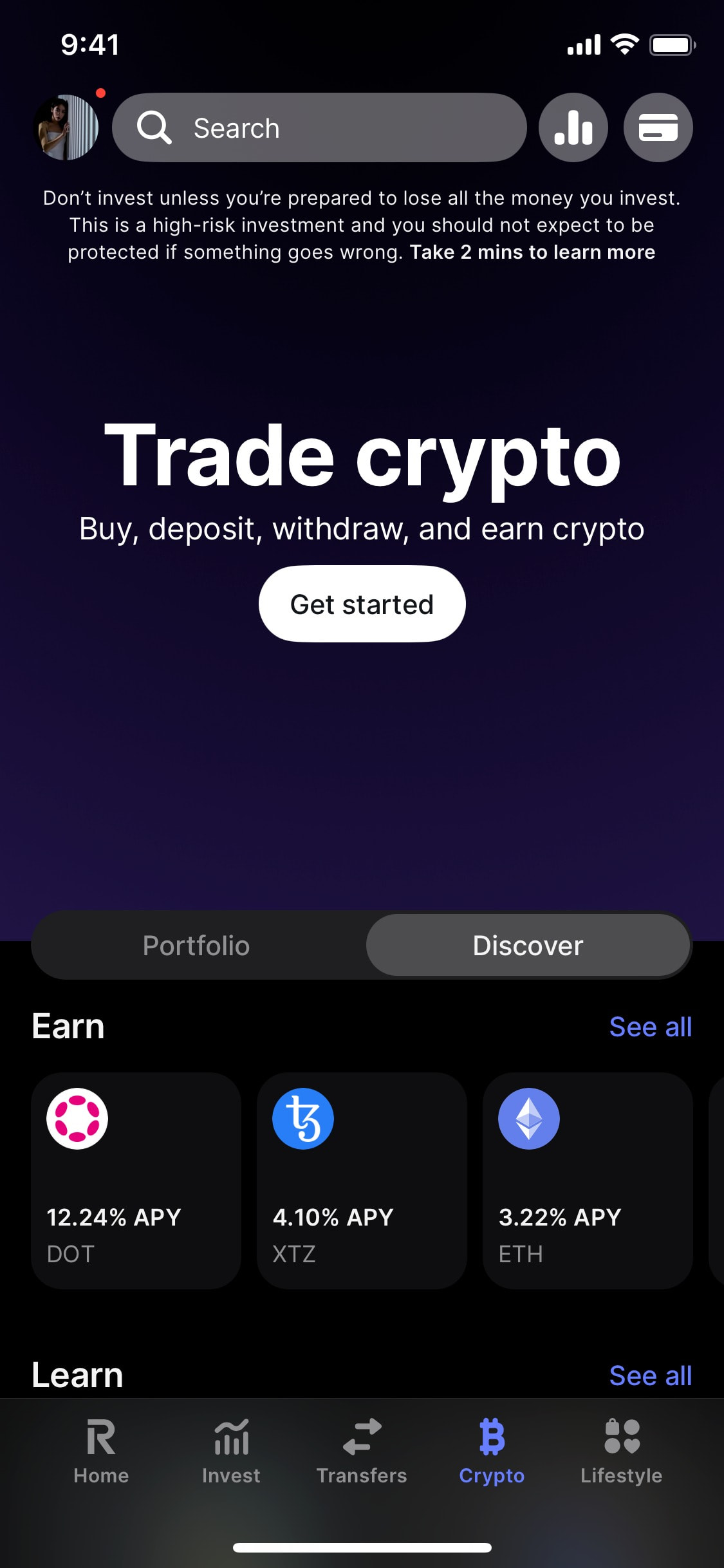 Revolut iOS screen 118