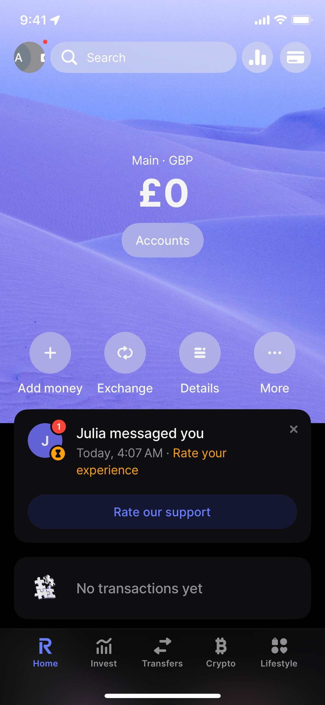 Revolut iOS screen 78