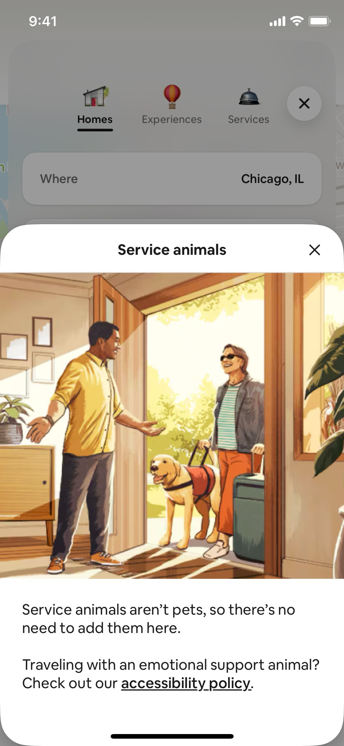 Airbnb iOS screen 627