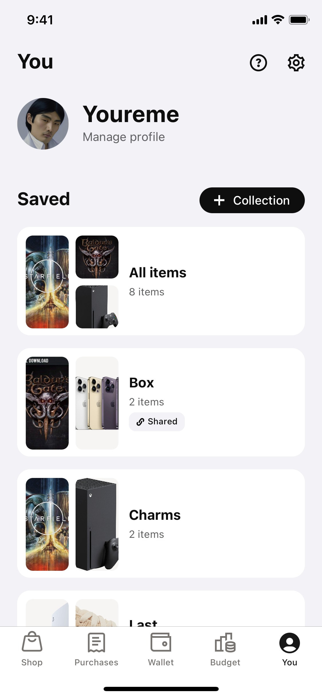 Klarna iOS screen 321