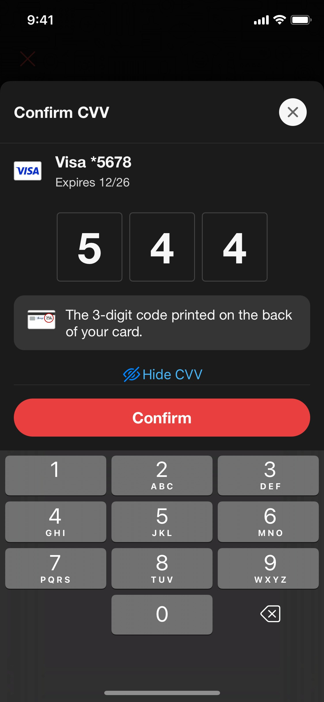 Target iOS screen 623