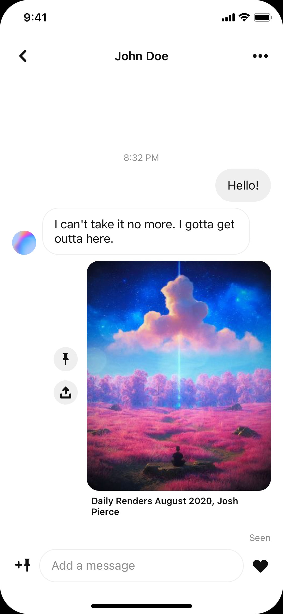 Pinterest iOS screen 241