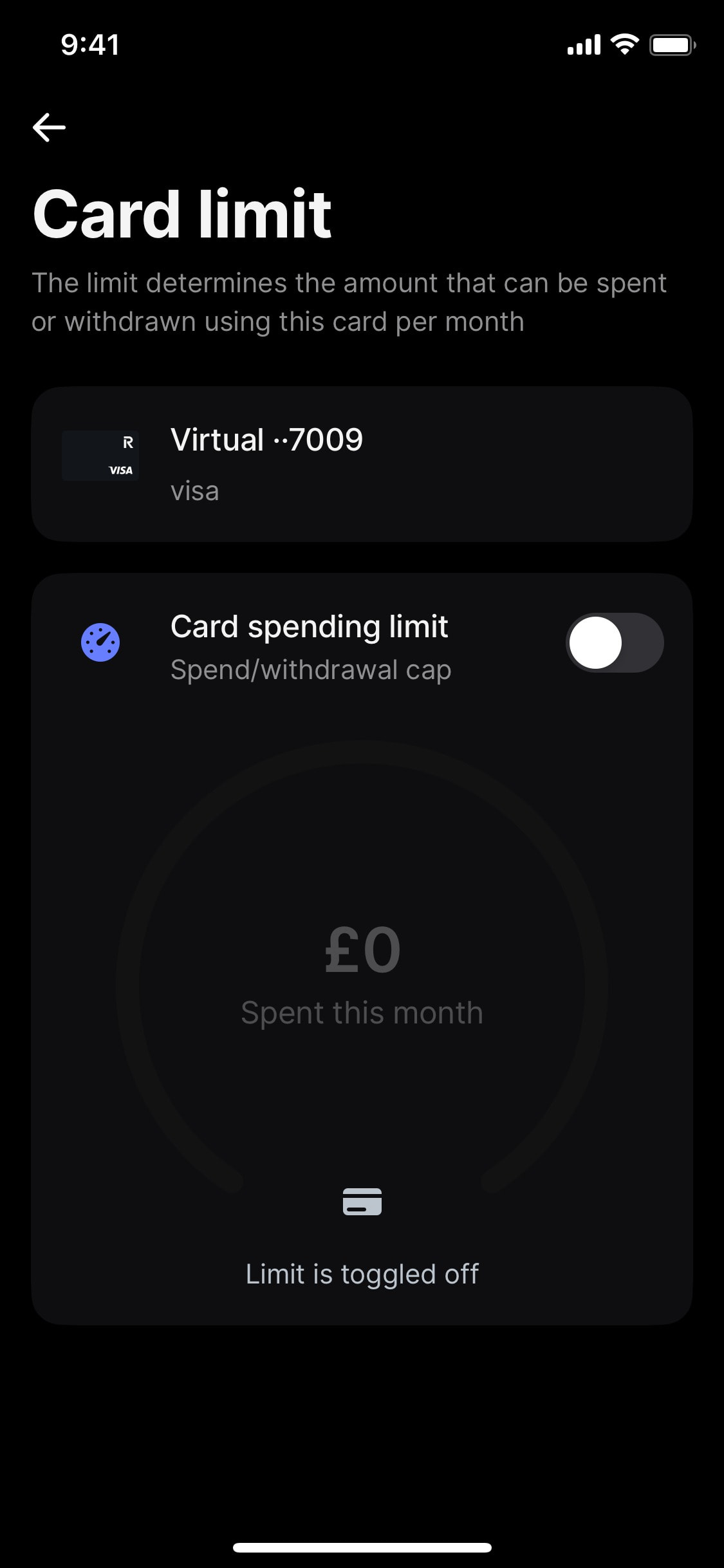 Revolut iOS screen 598