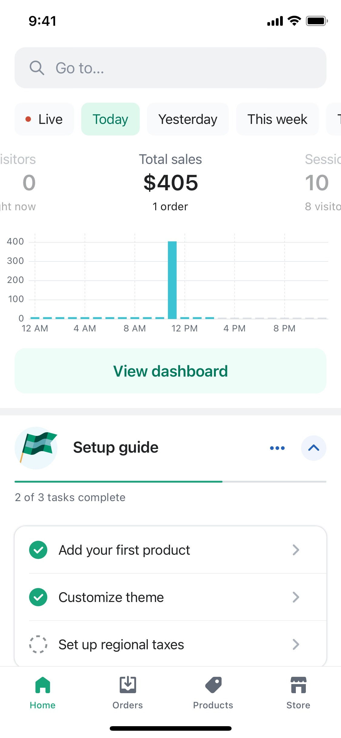Shopify iOS screen 362
