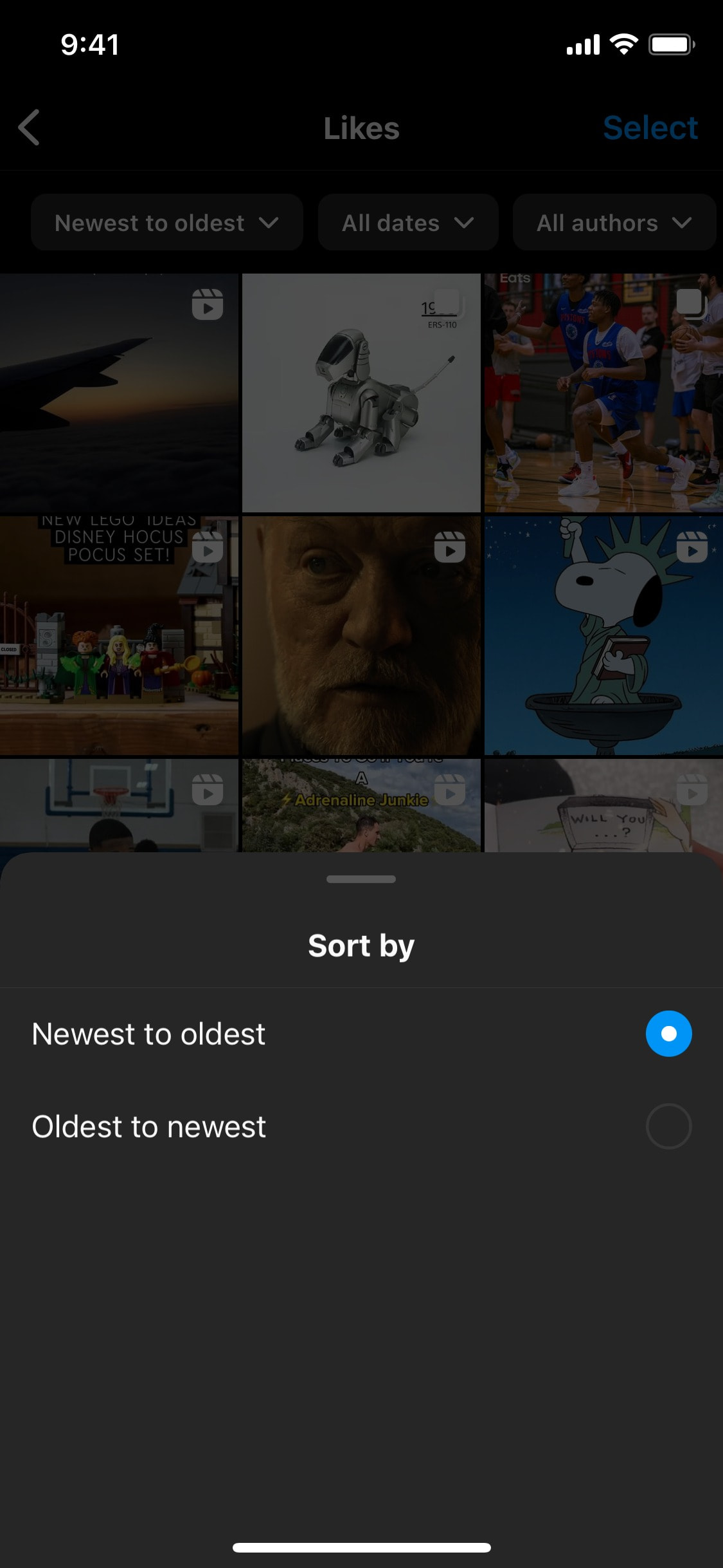 Instagram iOS screen 134