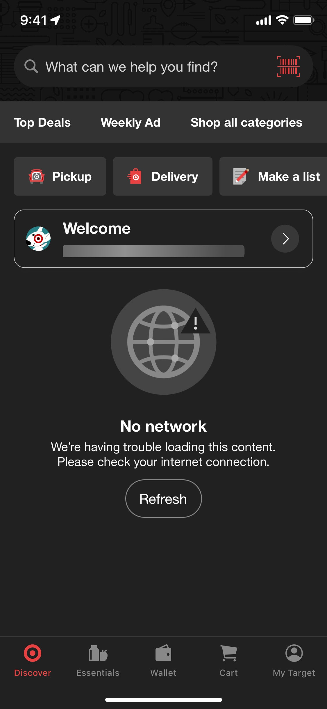 Target iOS screen 283