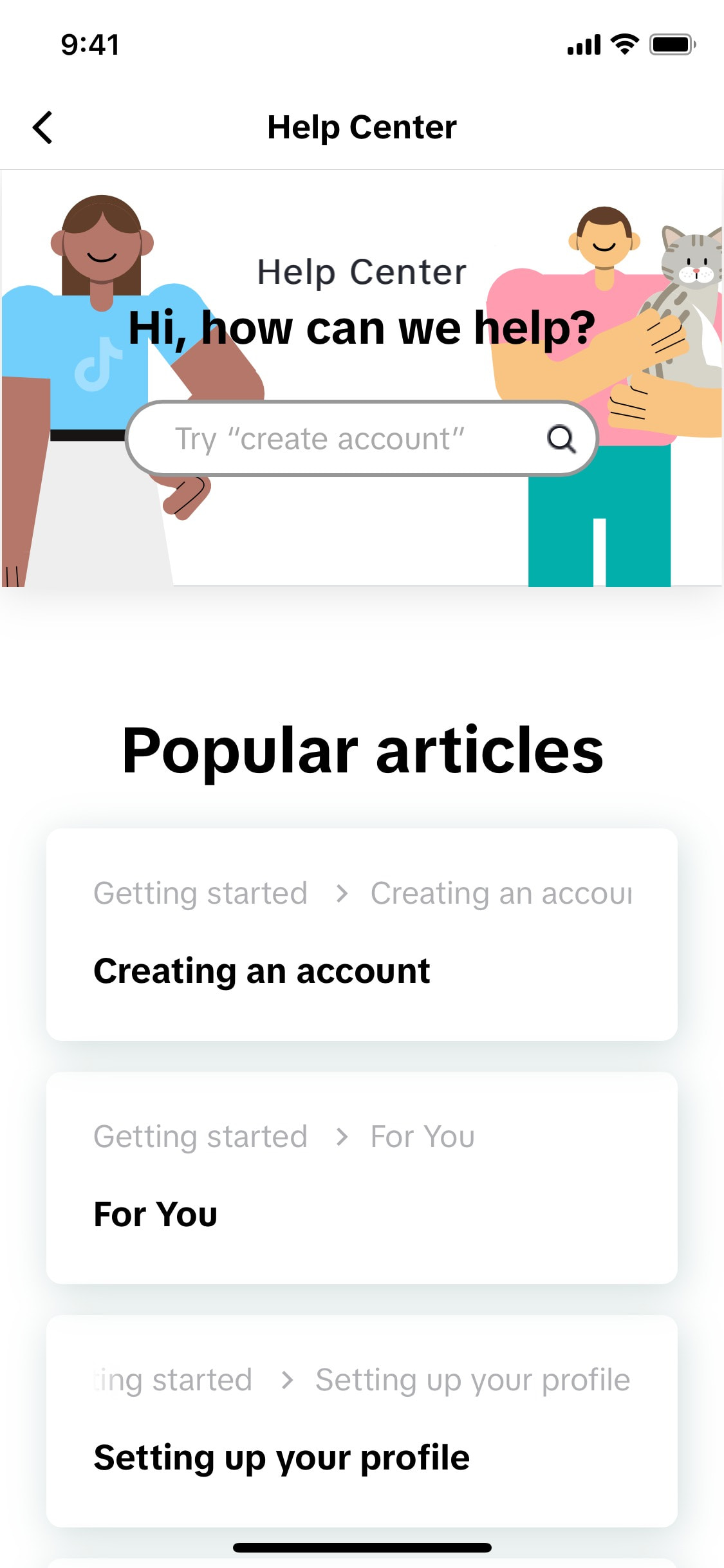 TikTok iOS screen 756