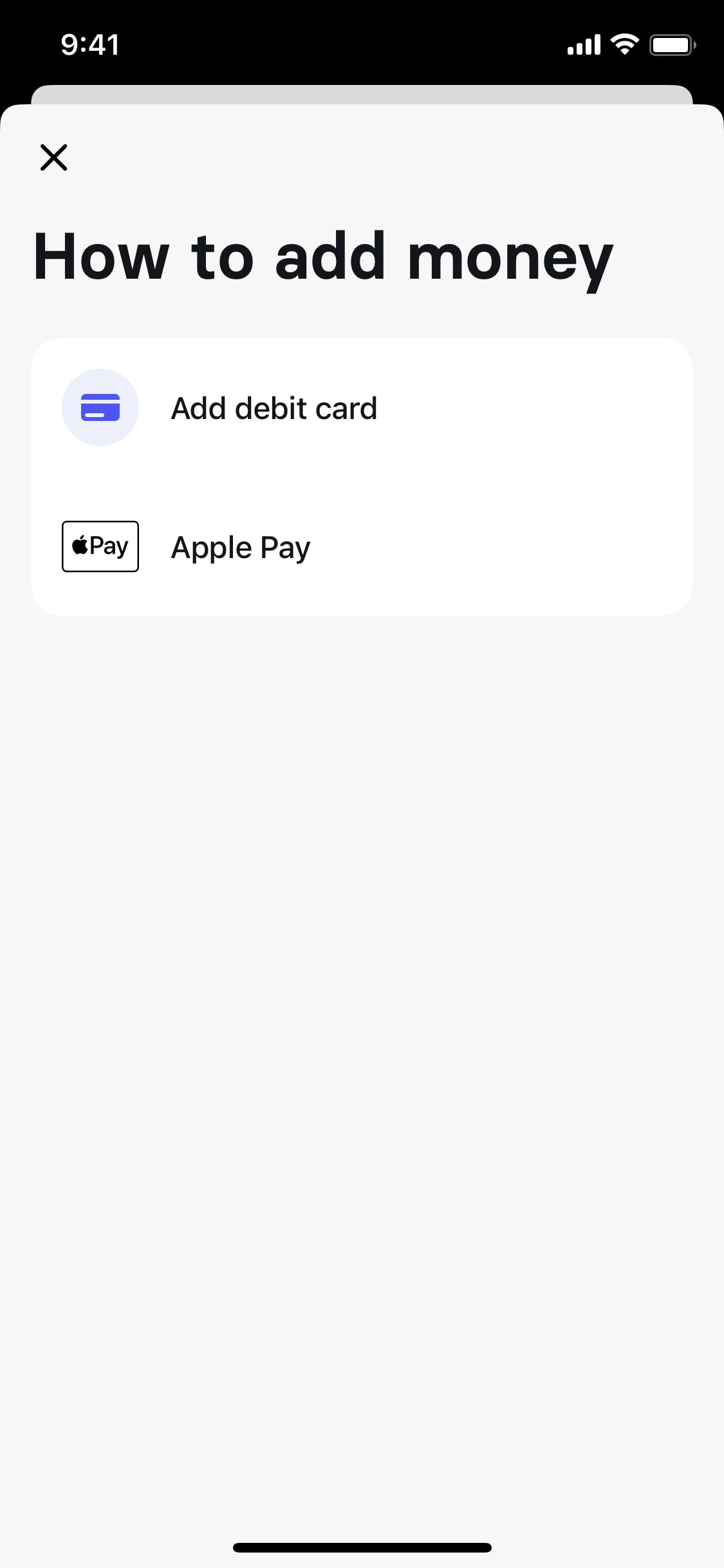Revolut iOS screen 6