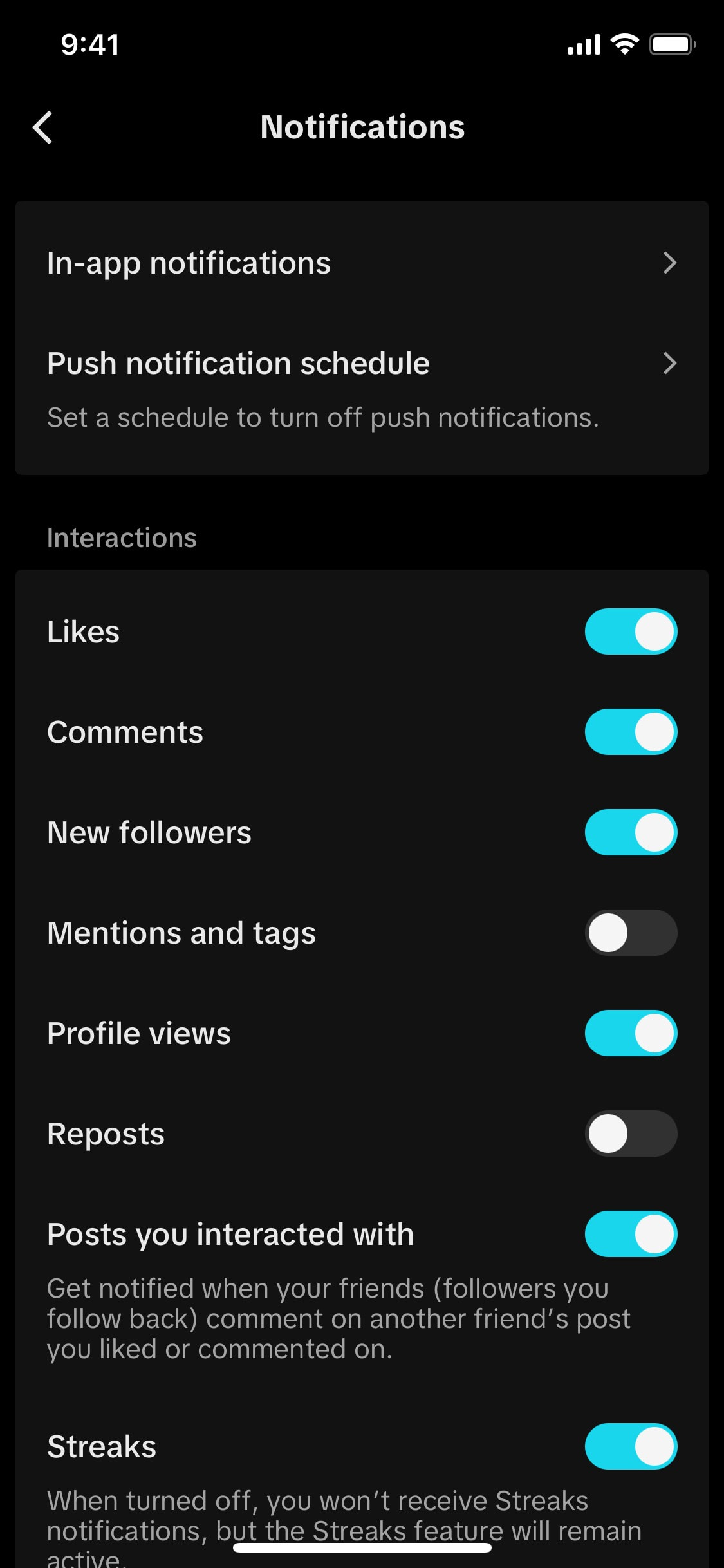 TikTok iOS screen 244