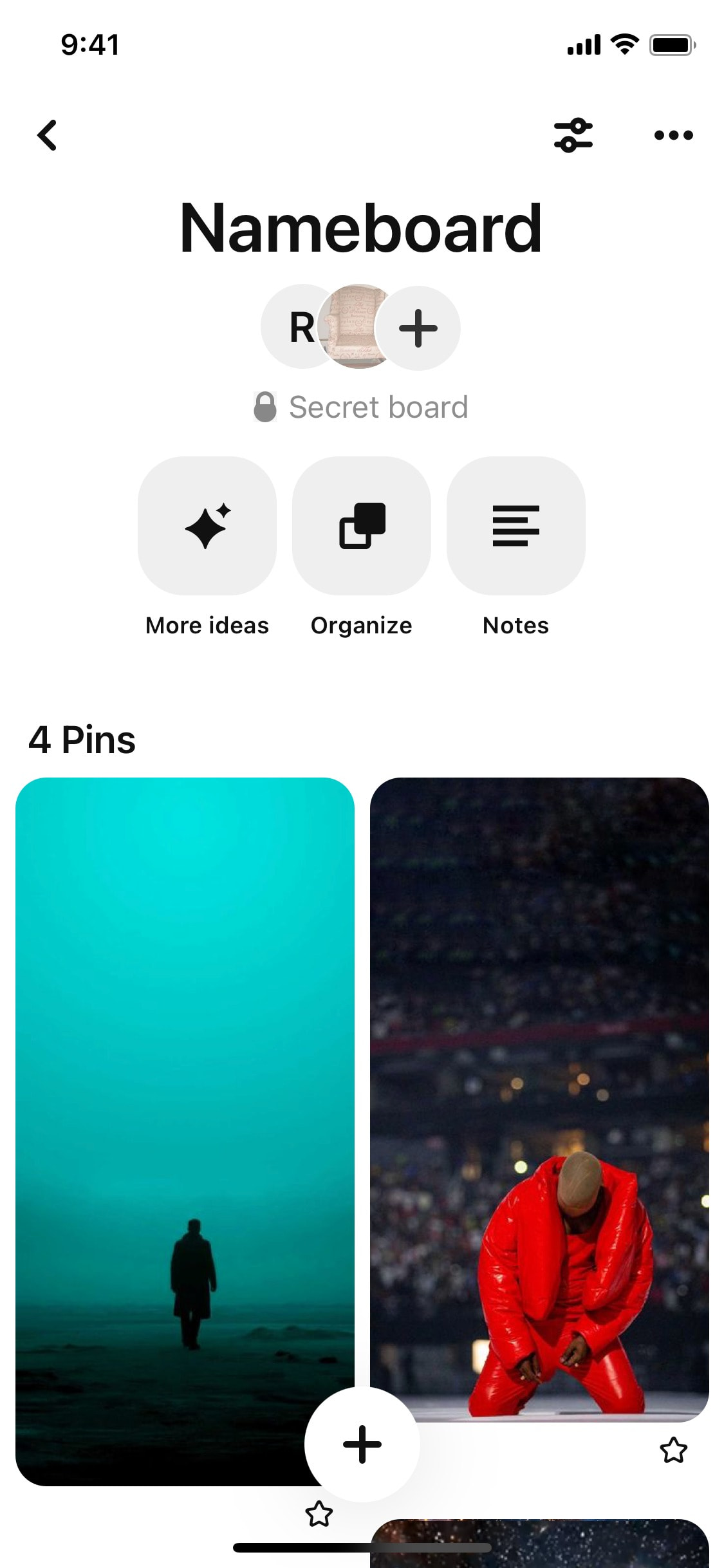 Pinterest iOS screen 471