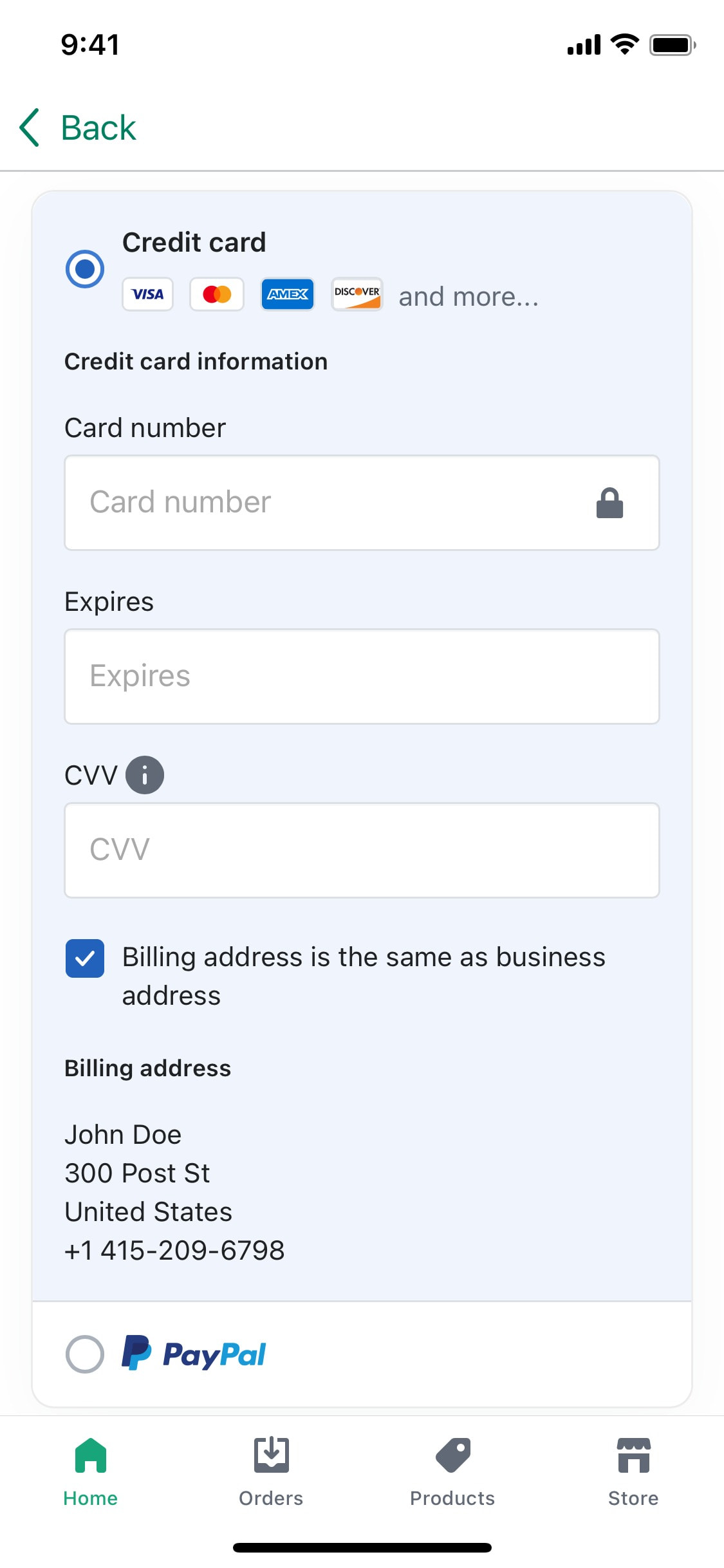 Shopify iOS screen 471