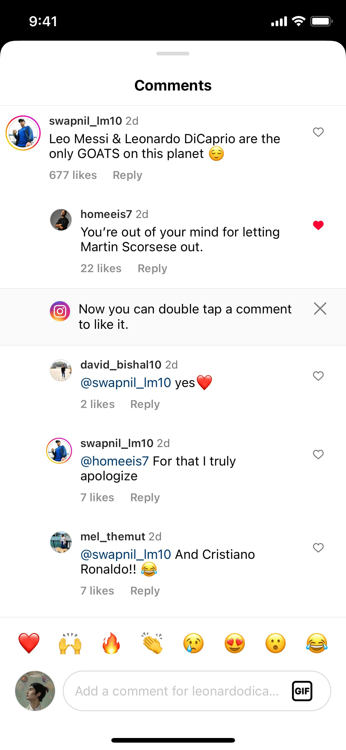 Instagram iOS screen 645