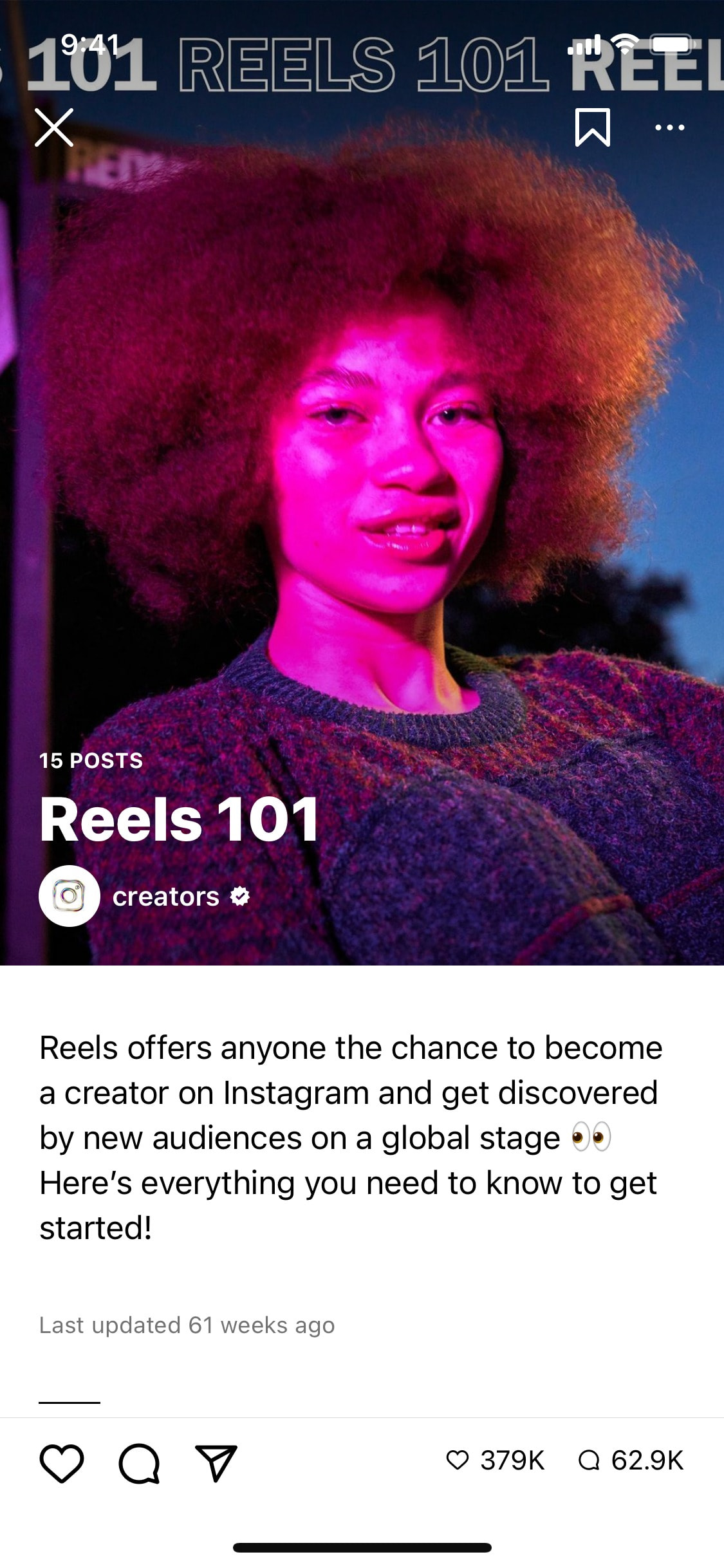 Instagram iOS screen 364