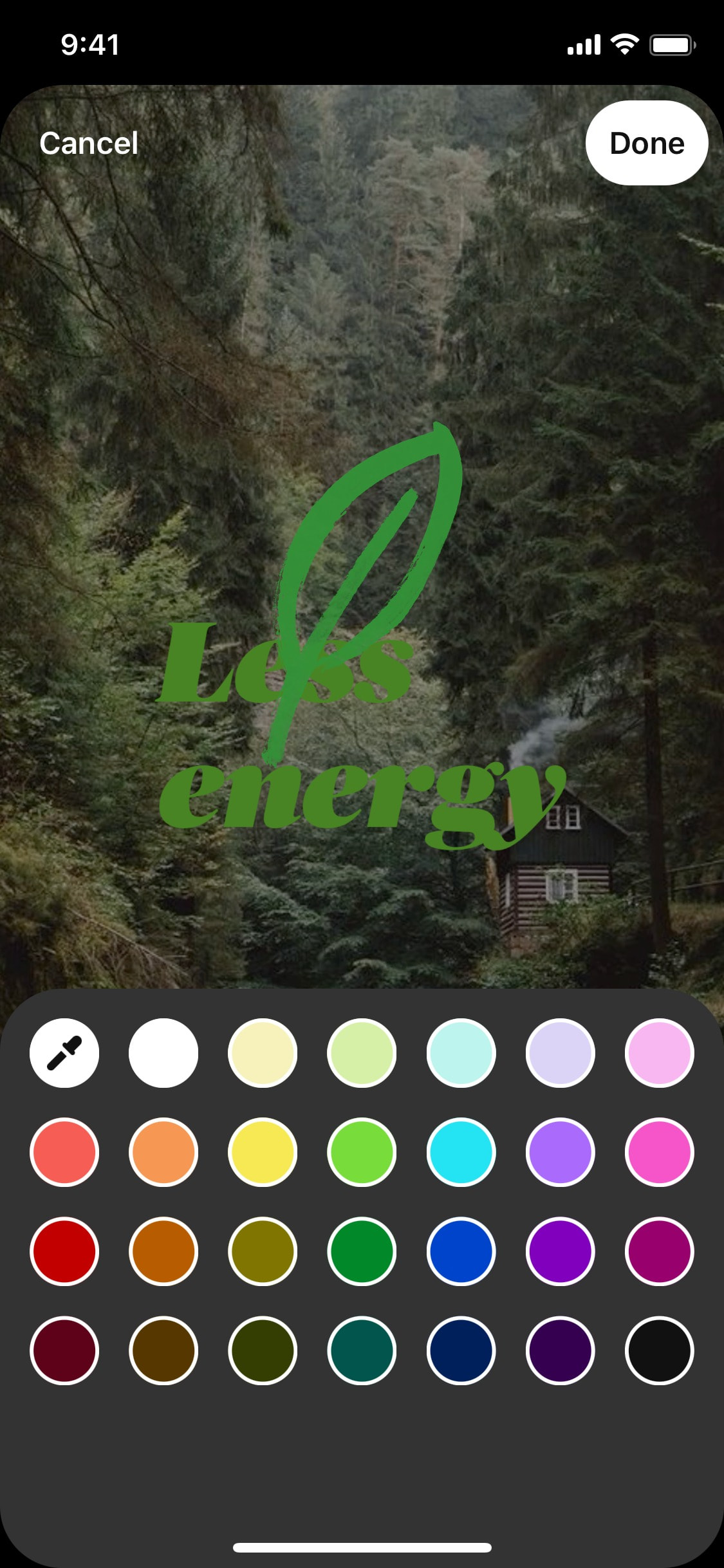 Pinterest iOS screen 485