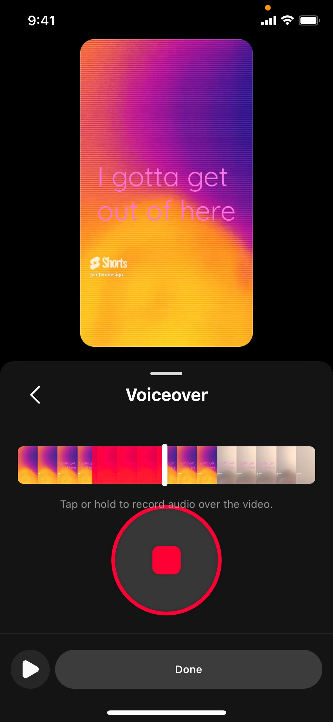 Instagram iOS screen 138