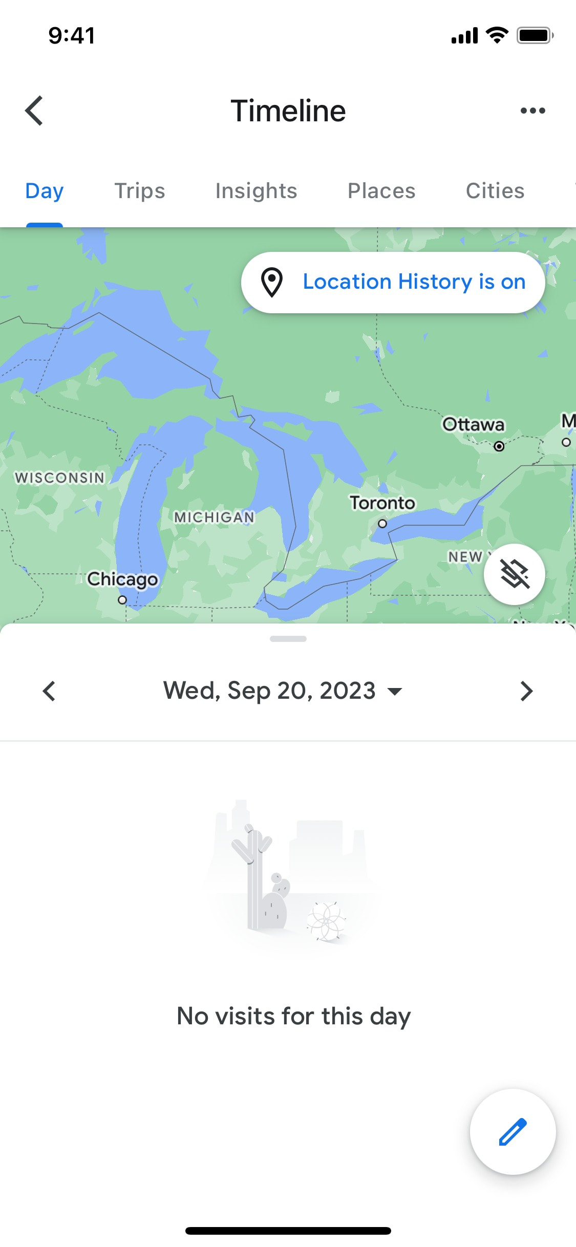 Google Maps iOS screen 373