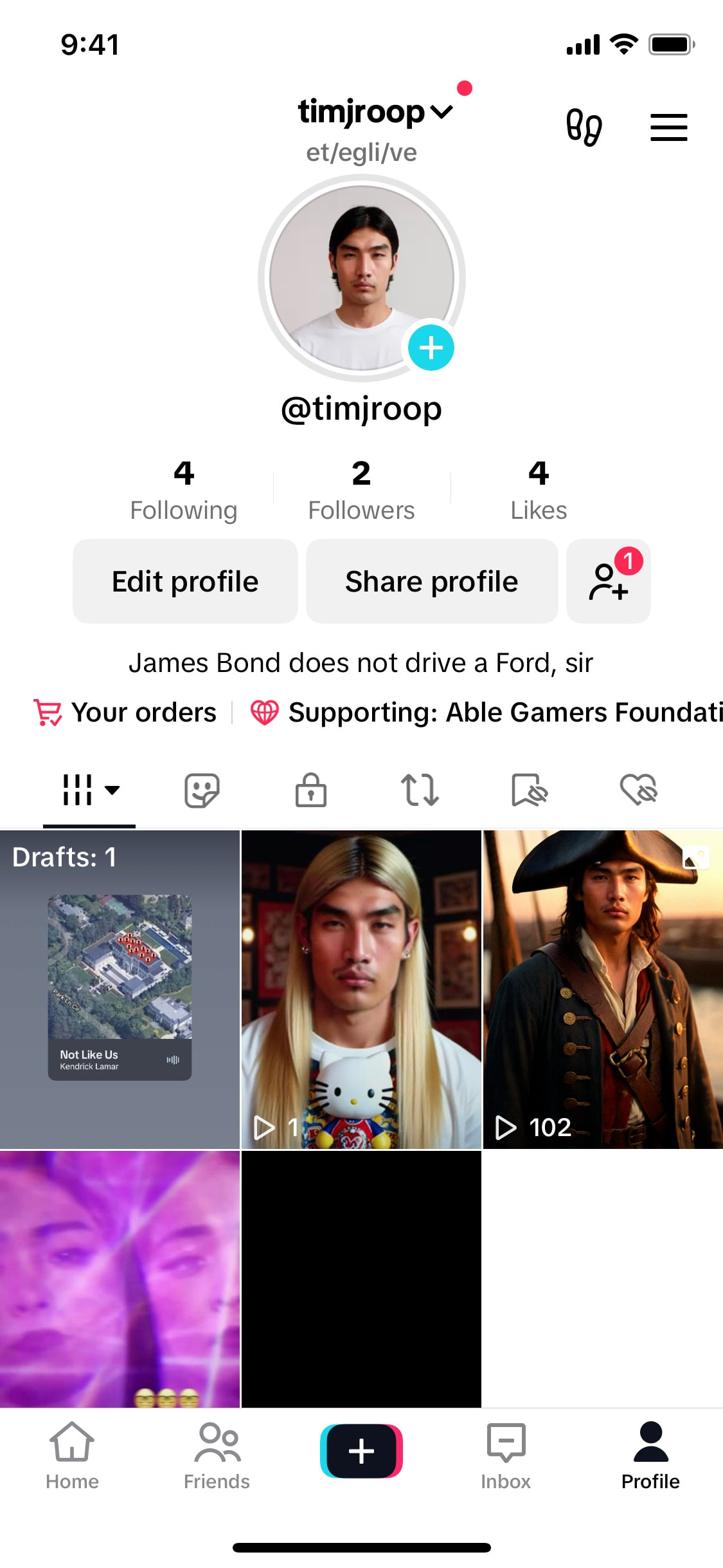 TikTok iOS screen 167