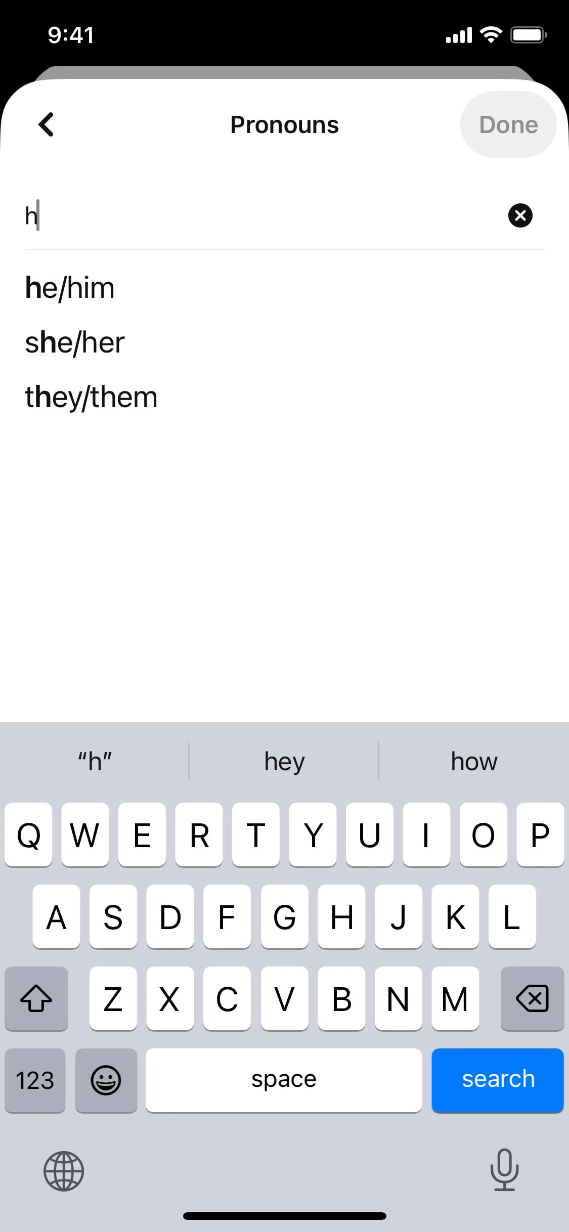 Pinterest iOS screen 3
