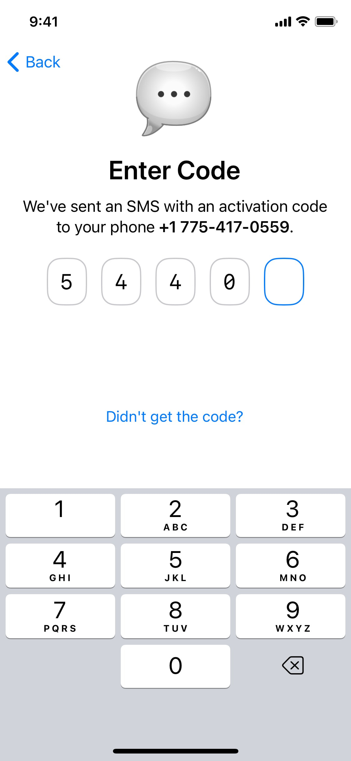 Telegram iOS screen 106