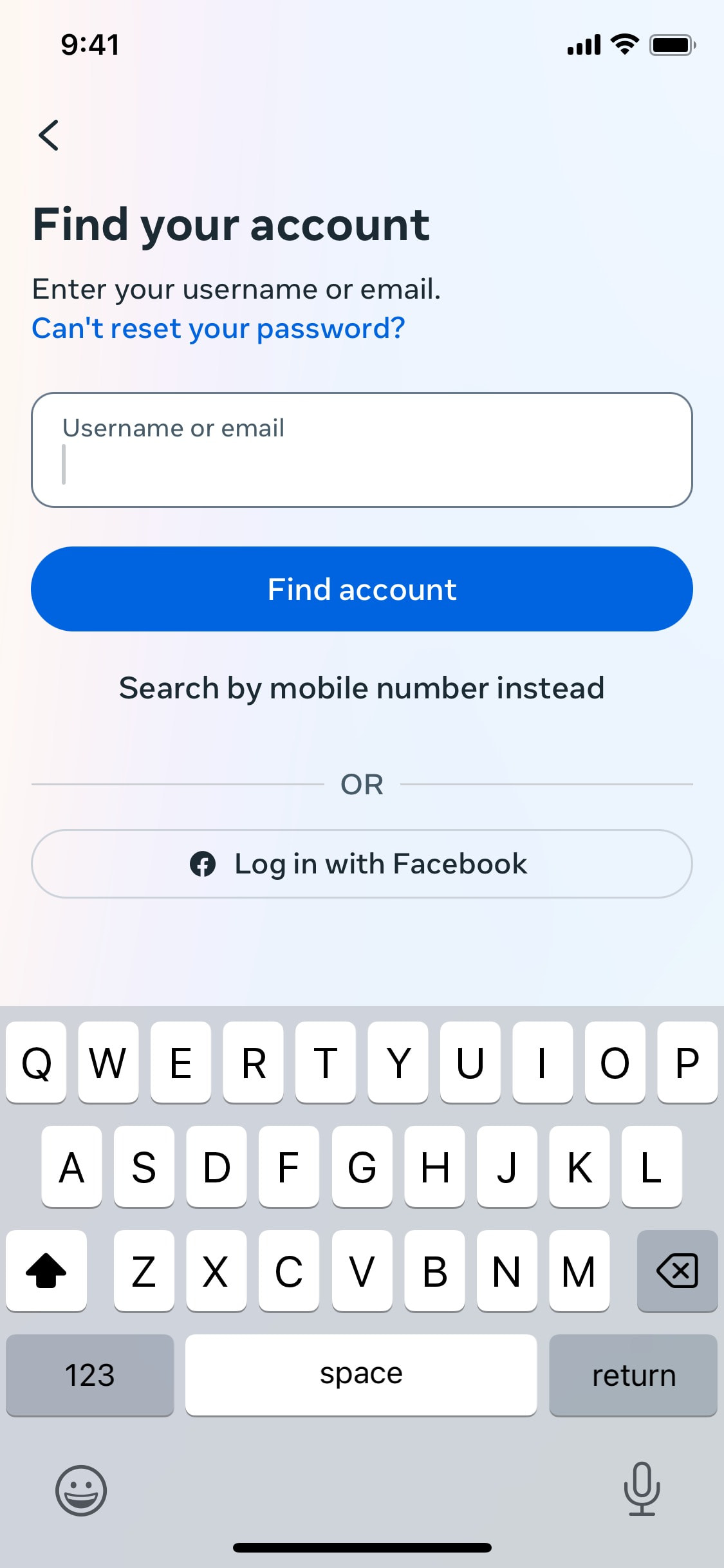 Instagram iOS screen 917