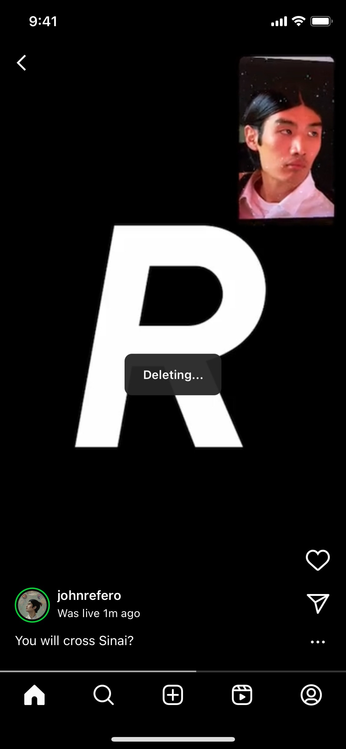 Instagram iOS screen 27