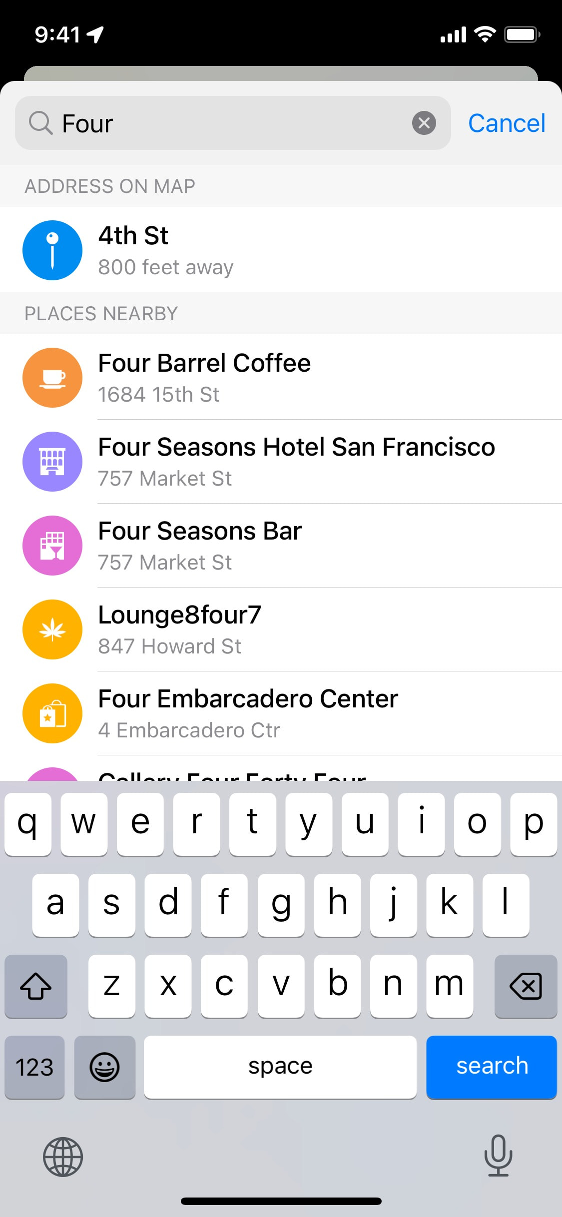 Telegram iOS screen 461