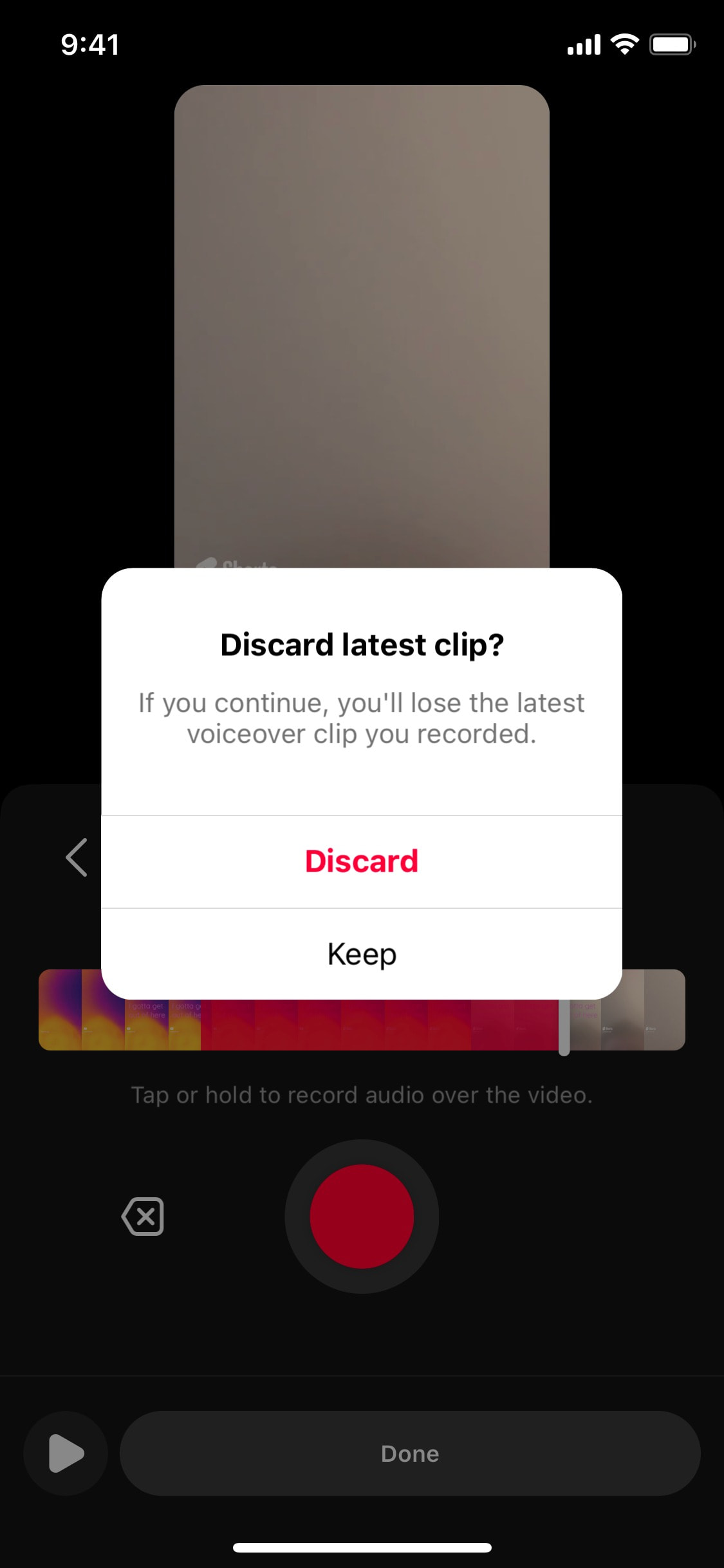 Instagram iOS screen 86
