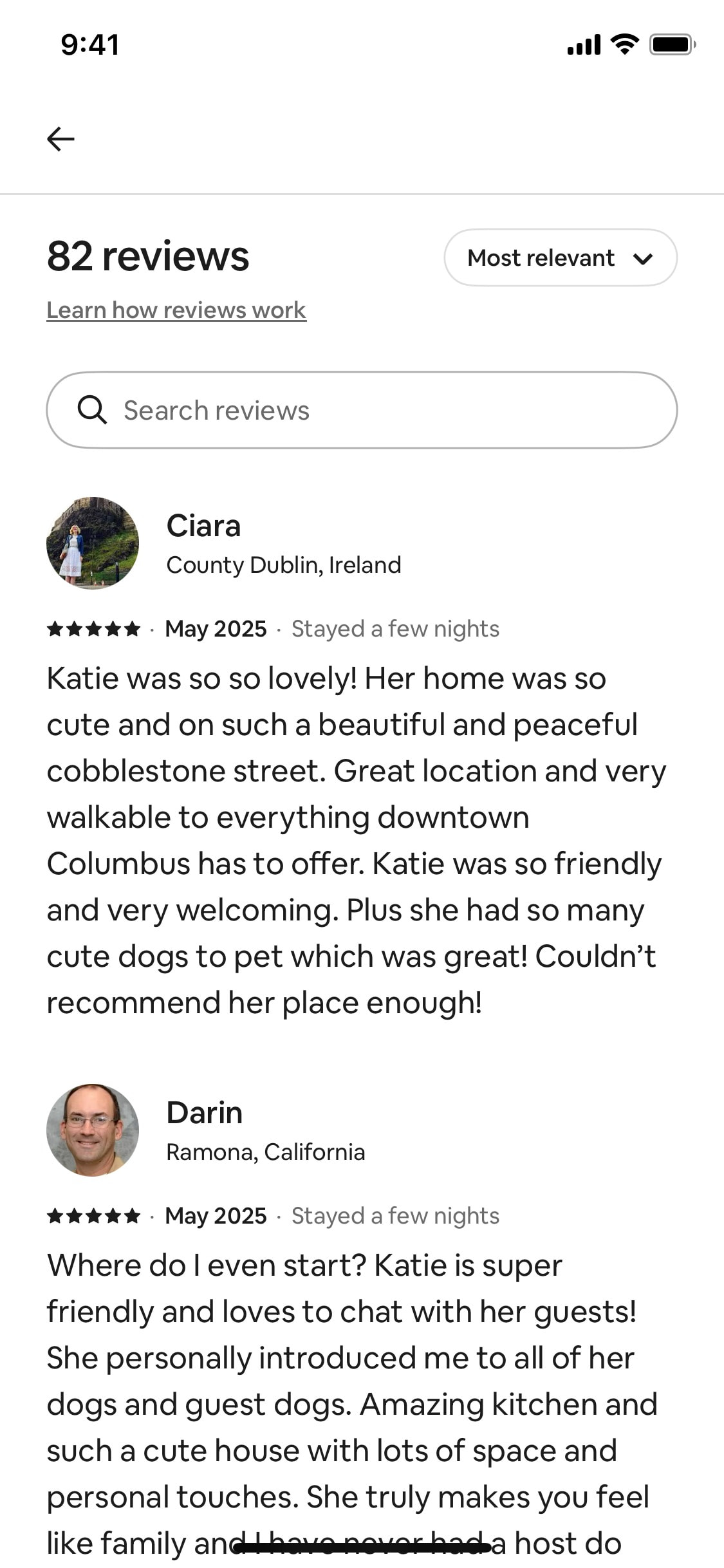 Airbnb iOS screen 546