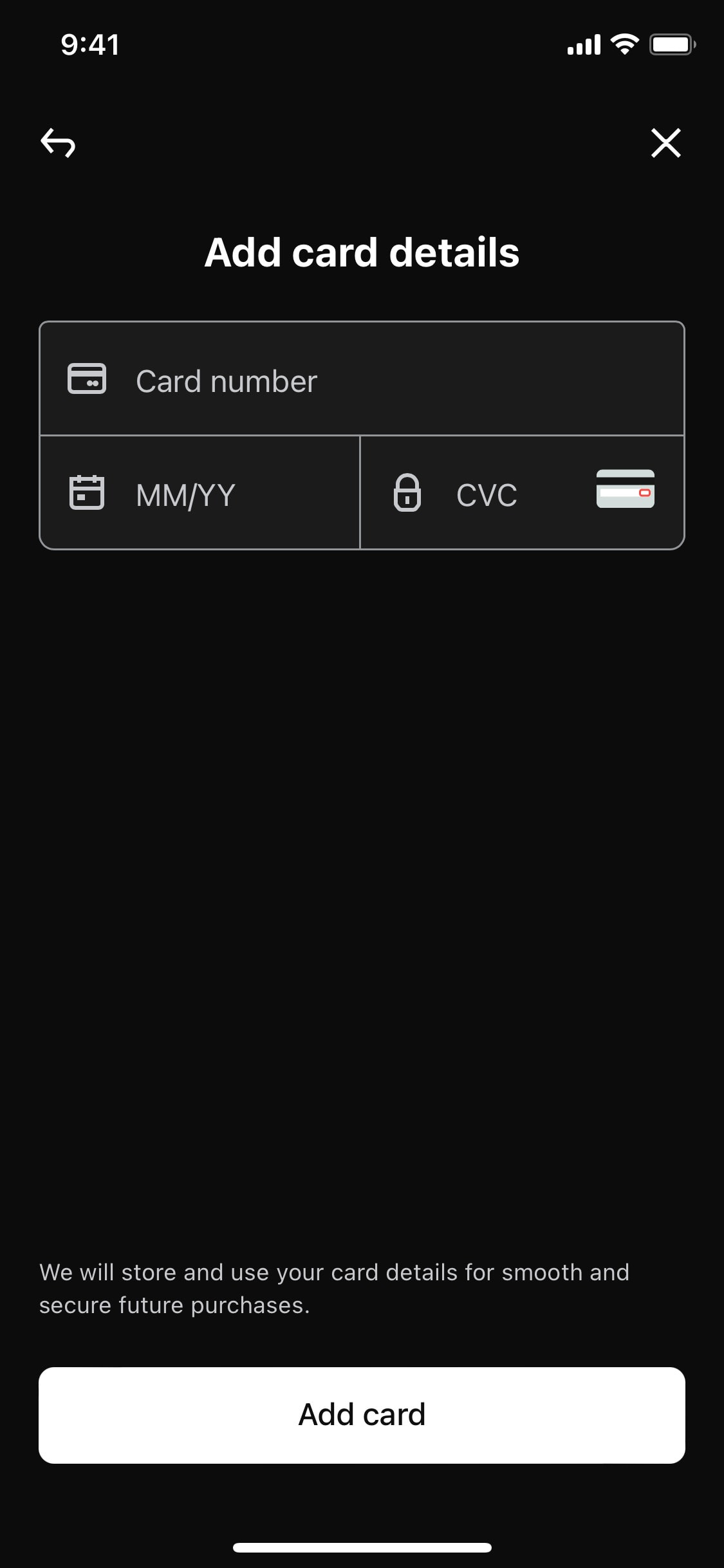 Klarna iOS screen 590